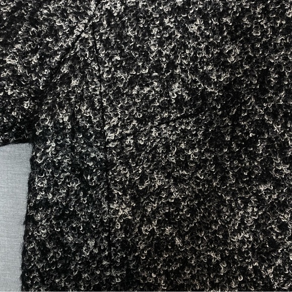 Joe Fresh Jacket Wool Blend Sz 1X Raw Edges Single Button V-Neck - Picture 4 of 9